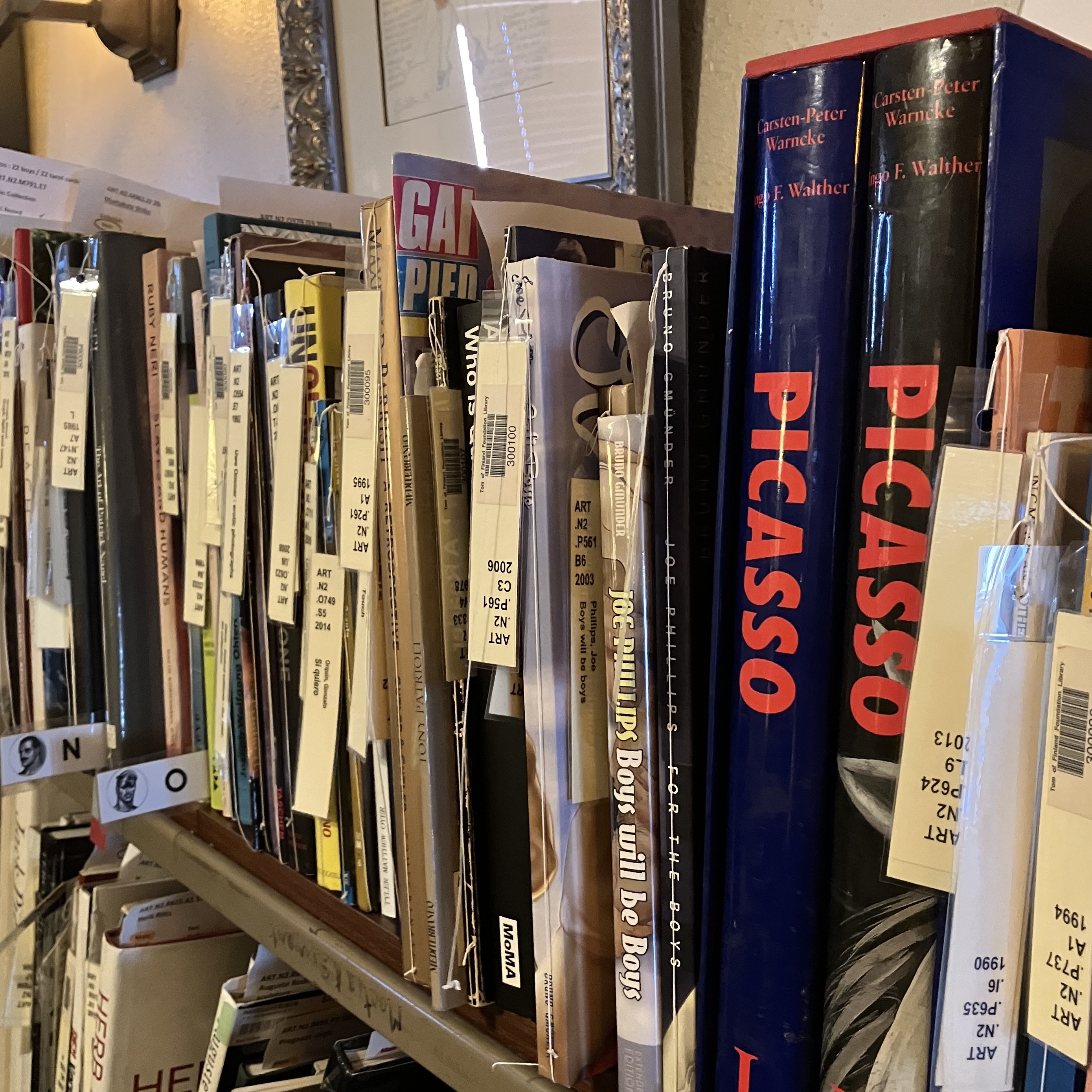Shelf of books